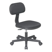 Office Star OSP Designs Seating Task Chair in Black