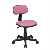 Office Star OSP Designs Seating Task Chair in Pink