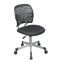 Office Star OSP Designs Seating SpaceFlex Task Chair in Black