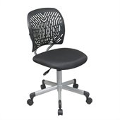 Office Star OSP Designs Seating SpaceFlex Task Chair in Black