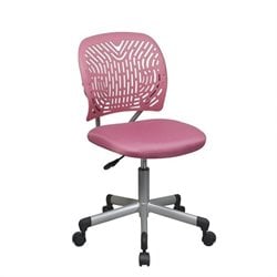Office Star OSP Designs Seating SpaceFlex Task Chair in Hot Pink