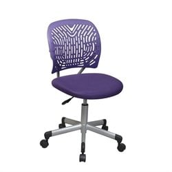 Office Star OSP Designs Seating SpaceFlex Task Chair in Purple