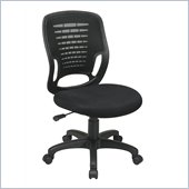 Office Star Screen Back Designer Contoured Plastic Shell Task Chair