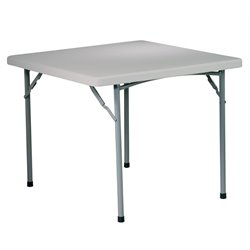 Office Star 36 in. Square Resin Table