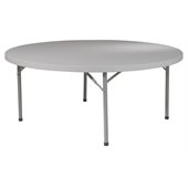 Office Star 71 in. Round Resin Multi Purpose Table