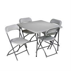 Office Star 5 Piece Folding Set
