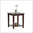 ADD TO YOUR SET: Office Star Tucson End Table in Dark Espresso