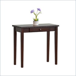 Office Star Tucson Foyer Table in Dark Espresso