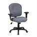 Office Star Work Smart Sculptured Task Desk Office Chair-Gauge-Adrift