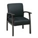 Office Star WD Deluxe Guest Chair in Espresso and Black
