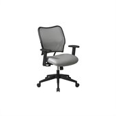 Office Star SPACE 40 Deluxe VeraFlex Office Chair with Fabric Seat (Shadow)
