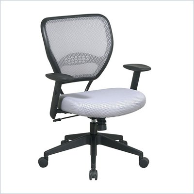 Office Star Shadow Air Grid Back and Shadow Mesh Seat Managers Chair