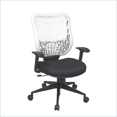 Office Star SPACE EPICC SpaceFlex Back Executive Chair in Ice/Raven