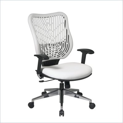 Office Star SPACE EPICC SpaceFlex Back Executive Chair in Ice