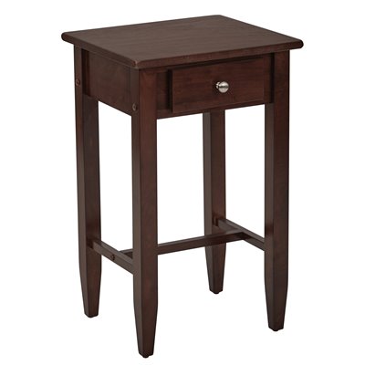 Office Star Wood Telephone Stand in Espresso