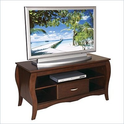 Office Star HEC Brighton 48" TV Stand w/ Side Folding Construction 