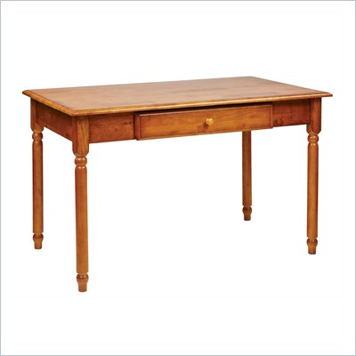 Office Star Knob Hill Wood Laptop Desk in Antique Cherry