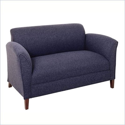 Office Star Lounge Sofa With Mahogany Finish (special order)