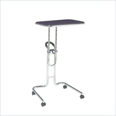 Office Star Lucent Laptop Stand in Purple Glass
