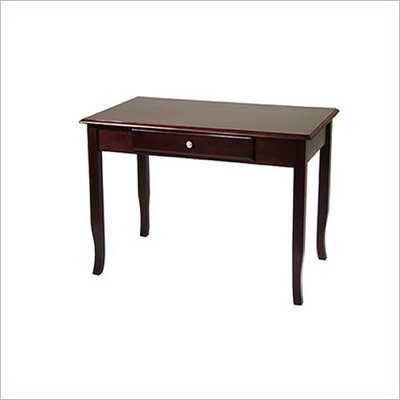 Office Star Wood Writing Desk in Merlot