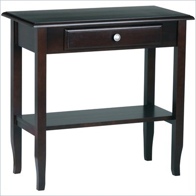 Office Star Merlot Foyer Table
