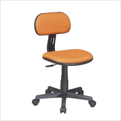 Office Star OSP Designs Seating Task Chair in Orange