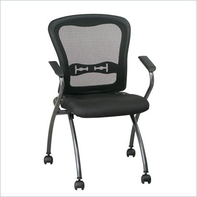 Office Star Pro-Line II ProGrid Back Deluxe Folding Chair