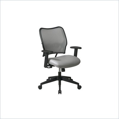 Office Star SPACE 40" Deluxe VeraFlex Office Chair with Fabric Seat (Shadow)
