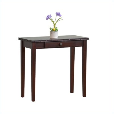 Office Star Tucson Foyer Table in Dark Espresso