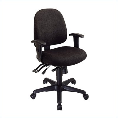 Office Star Work Smart Multi-Function Ergonomic Chair with Ratchet Back