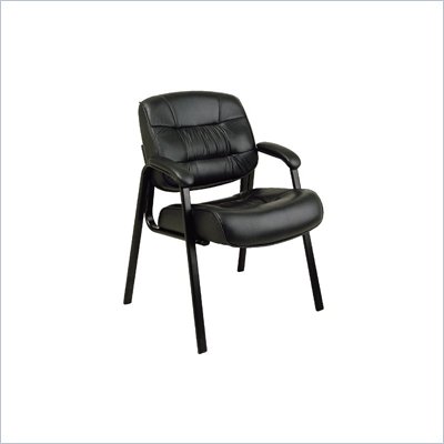 Office Star Leather Guest Chair