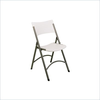 Office Star Resin Chair with Grey Frame (4 Pack)
