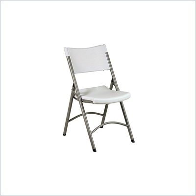 Office Star Resin Chair with Silver Frame (4 Pack)