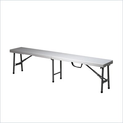 Office Star 6 foot Fold in Half Bench