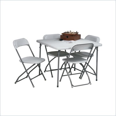 Office Star 5 Piece Folding Set