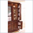 ADD TO YOUR SET: Riverside Furniture Ambiance Right Hand Pier Cabinet in Sangria Cherry