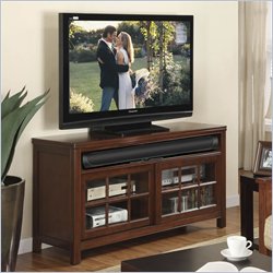 Riverside Furniture Avenue TV Stand in Dark Cherry