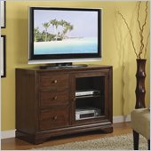 Riverside Furniture Bella Vista 44 Inch TV Stand in Warm Transitional Cherry