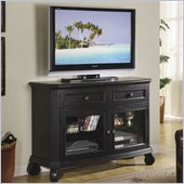 Riverside Furniture Cape May TV Stand in Bayberry Black