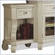 ADD TO YOUR SET: Riverside Furniture Cape May Left End Unit-For TV Stand in Seaspray White