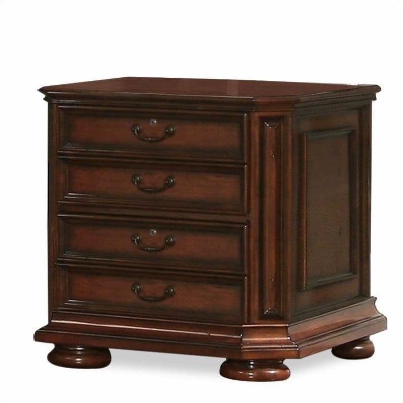 Riverside Cantata Burnished Cherry Lateral File Cabinet