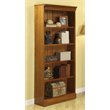 ADD TO YOUR SET: Riverside Furniture American Crossings Large Bookcase in Fawn Cherry