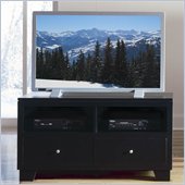 Riverside Furniture Lifestyles 48 Inch TV Stand in Equinox Black