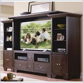Riverside Furniture Lifestyles Entertainment Wall System in Espresso