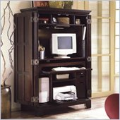 Riverside Furniture Crossings Wood Computer Armoire in Espresso