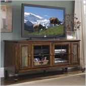 Riverside Furniture Stone Forge TV Stand in Tuscan Sun