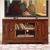 Riverside Furniture Visions 48 Inch TV Stand in Bordeaux Cherry