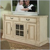 Riverside Furniture Weybridge 64 Inch TV Stand in Wellington White