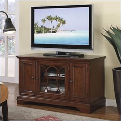 Riverside Furniture Yorktown 48 Inch TV Stand in Vintage Cherry