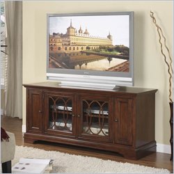 Riverside Furniture Yorktown 60 Inch TV Stand in Vintage Cherry